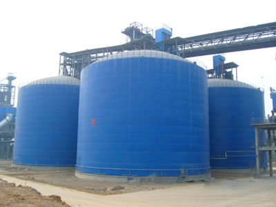 汉滨水泥钢板库改造