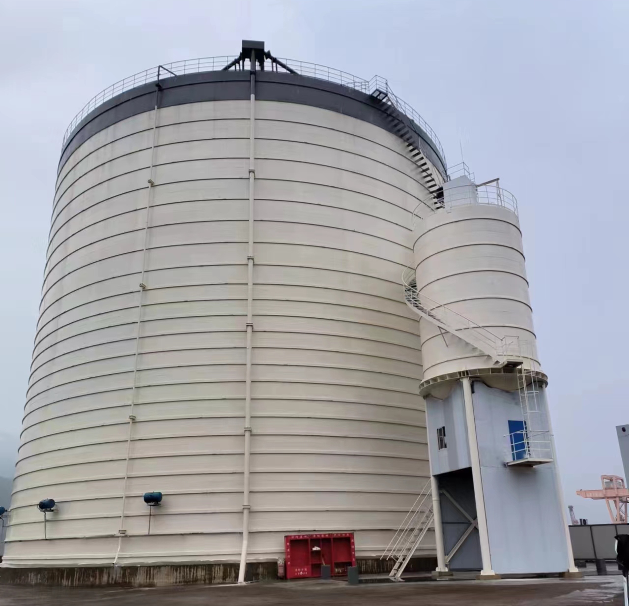 汉滨10万吨水泥钢板库