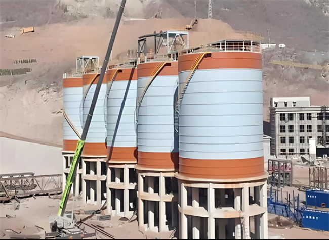 汉滨高架钢板仓