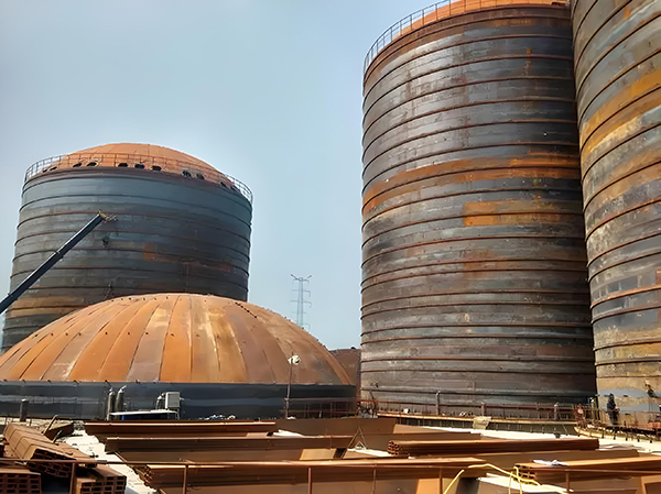 汉滨焦粉钢板仓